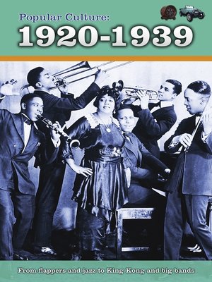 cover image of Popular Culture: 1920-1939